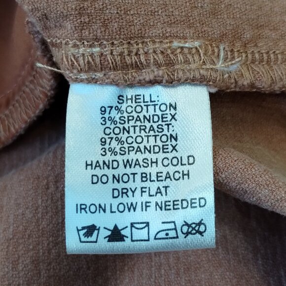 Berry N Cream Two Tone Pink Corduroy Shacket Size M - Picture 9 of 12